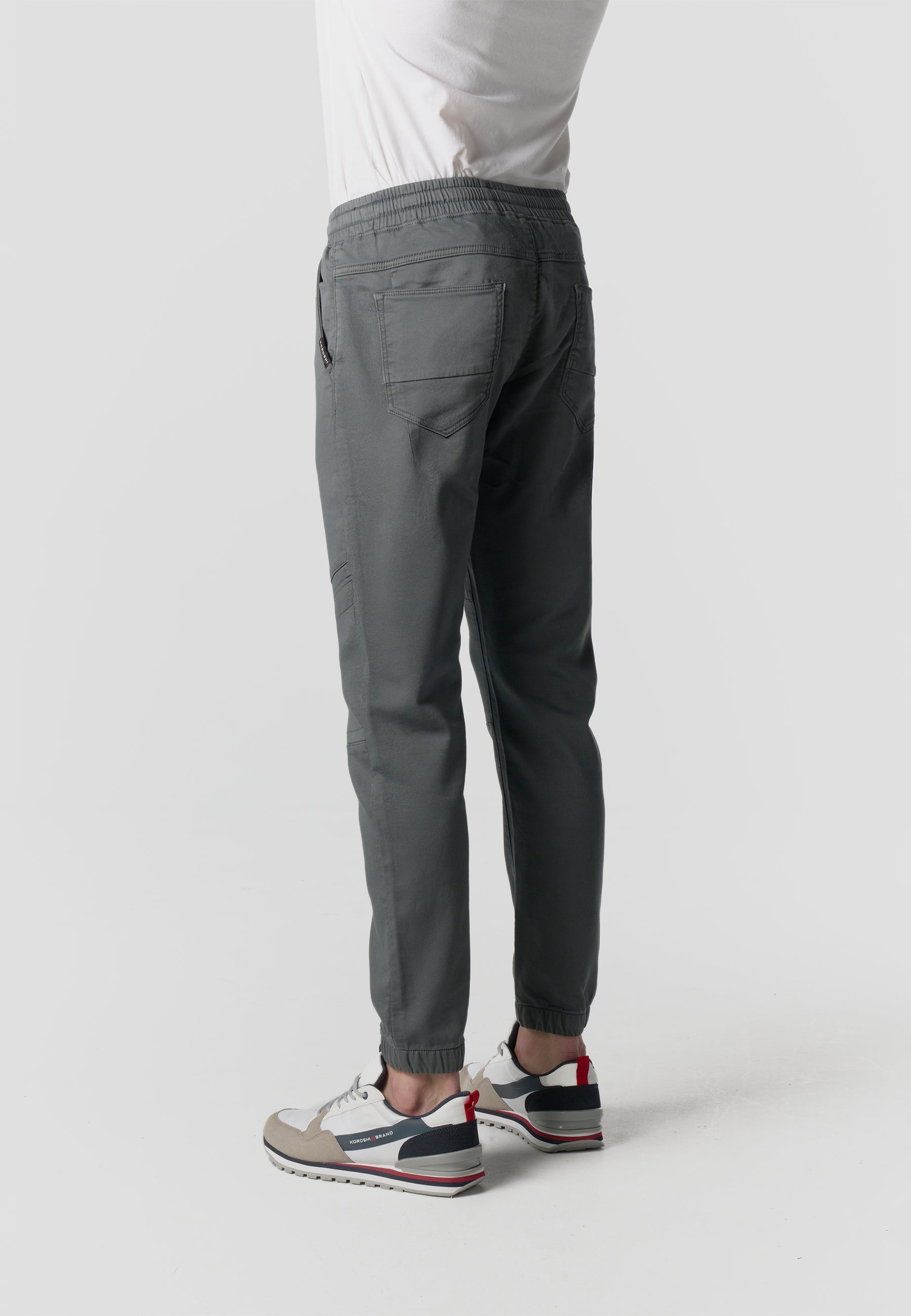 Pantalón jogger biker hombre verde - Koroshi 2611PT86