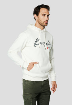 Raw men's hoodie - Koroshi 2611SU09