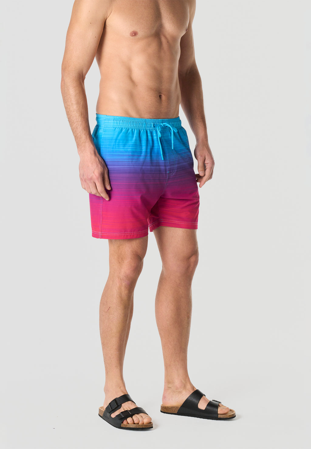 Bañador corto degradado hombre multicolor - Koroshi 2611WA15