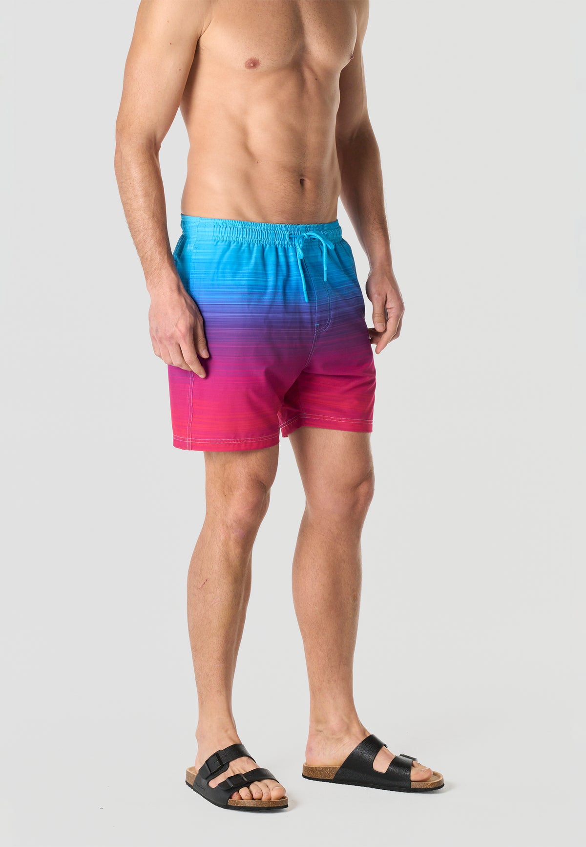 Bañador corto degradado hombre multicolor - Koroshi 2611WA15