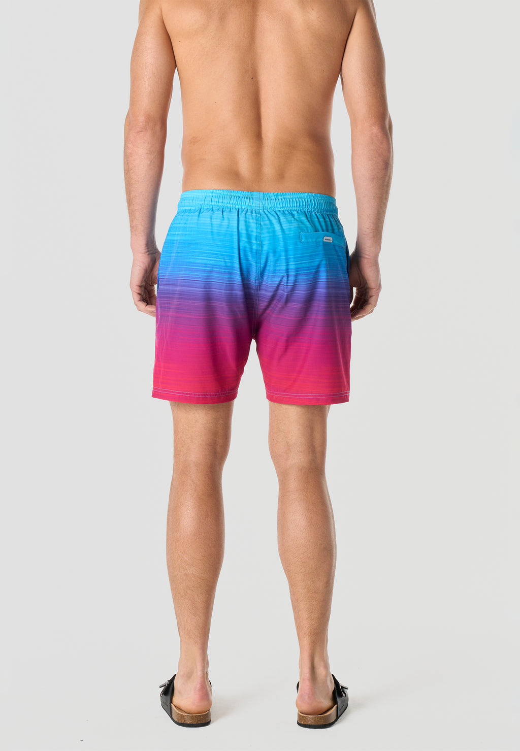 Bañador corto degradado hombre multicolor - Koroshi 2611WA15