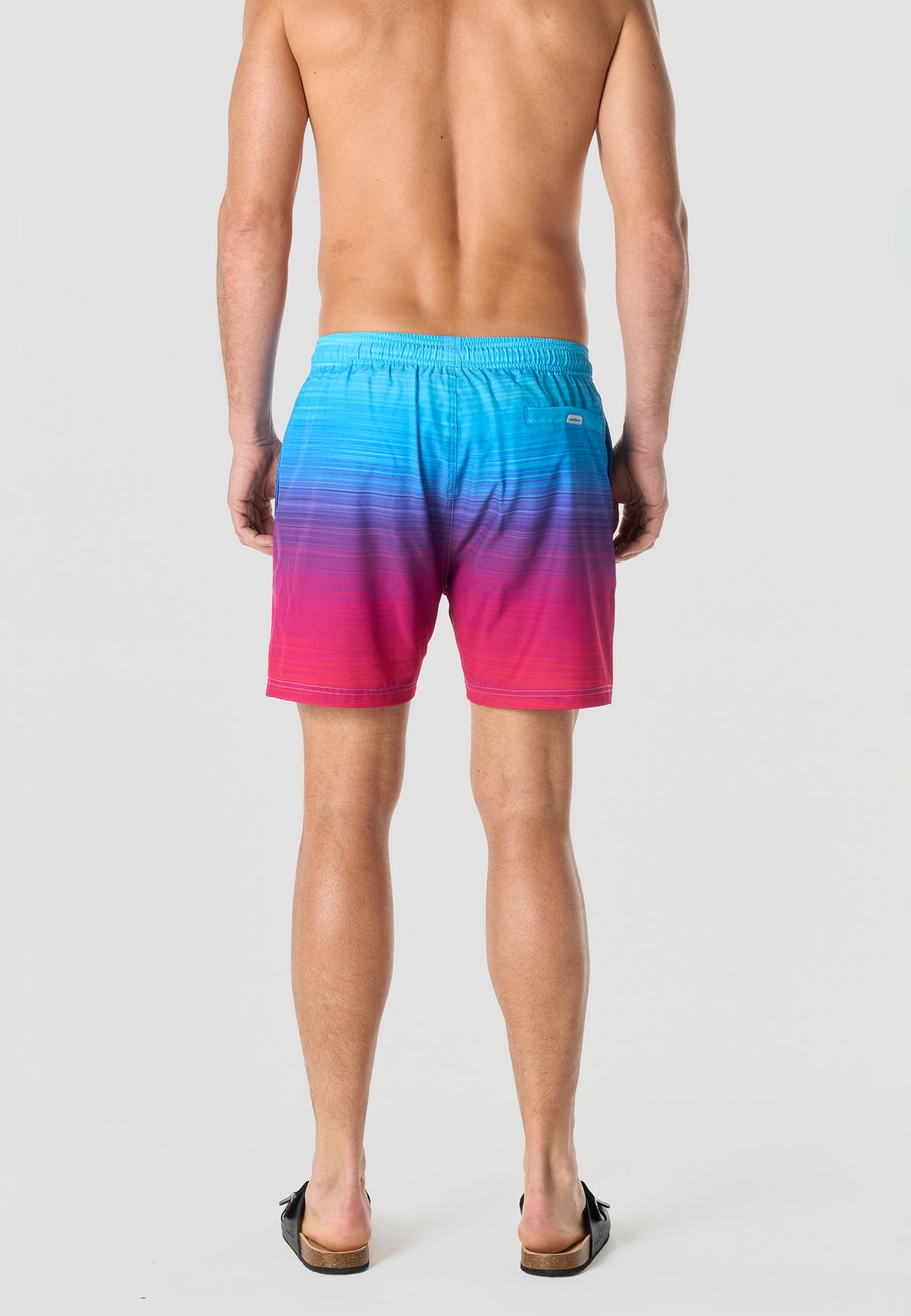Bañador corto degradado hombre multicolor - Koroshi 2611WA15