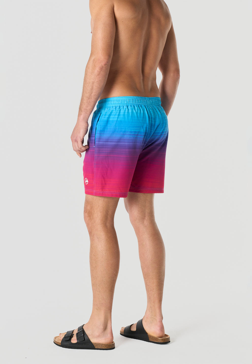 Bañador corto degradado hombre multicolor - Koroshi 2611WA15