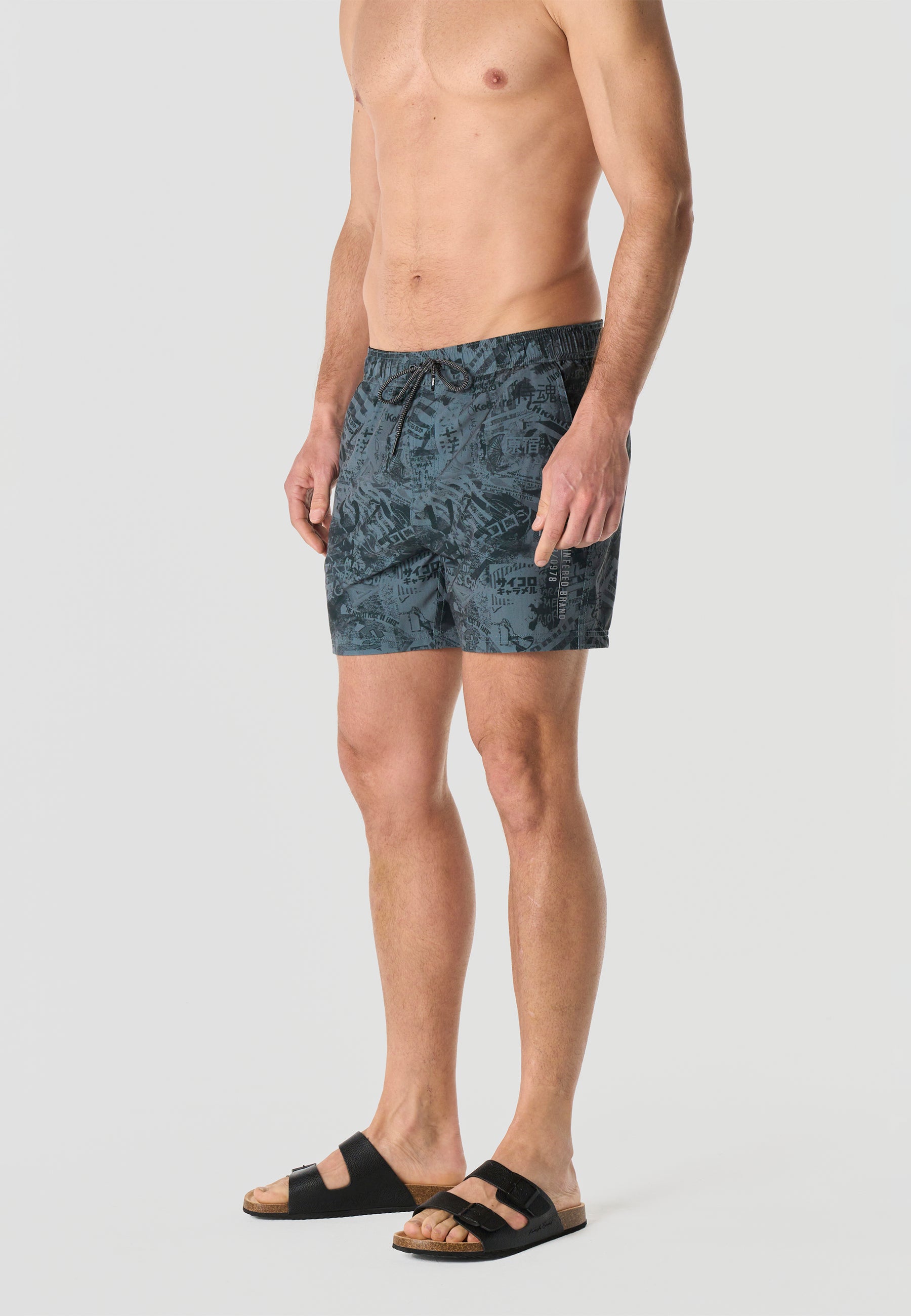Casual technical swimsuit