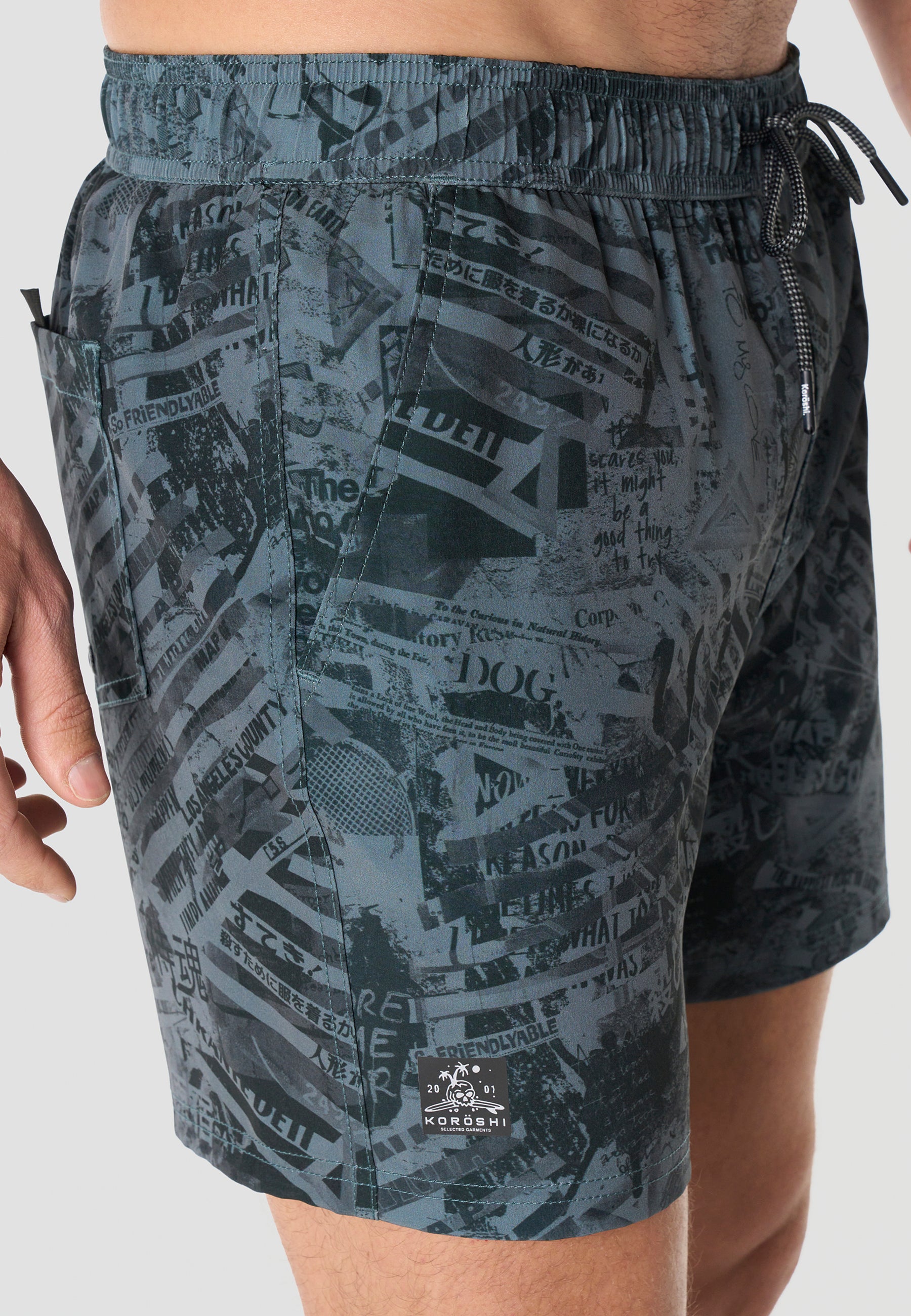 Casual technical swimsuit