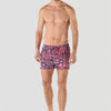 Casual all-over technical short swimsuit