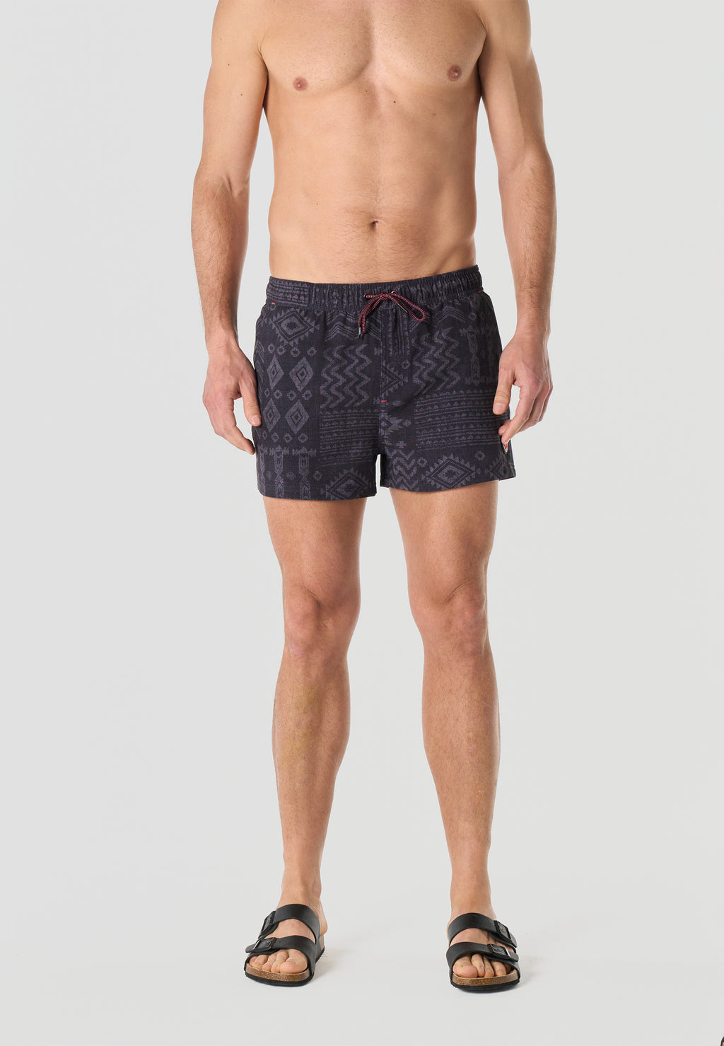 Maillot de bain court technique all-over