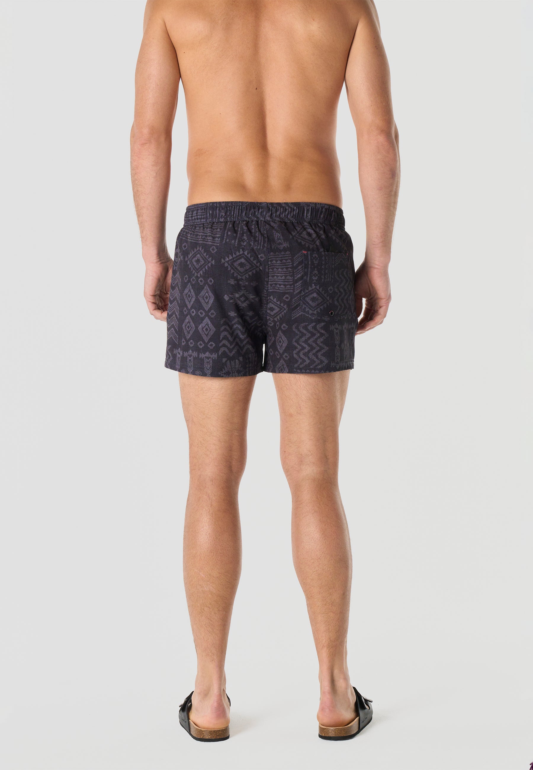 Maillot de bain court technique all-over