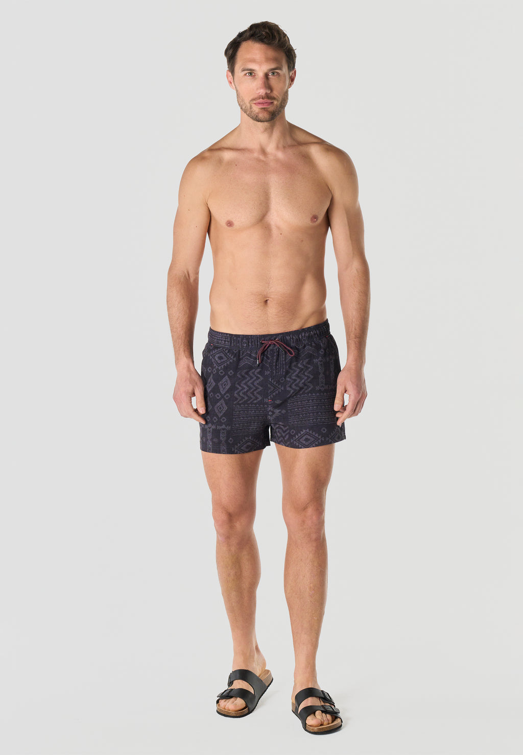 Maillot de bain court technique all-over