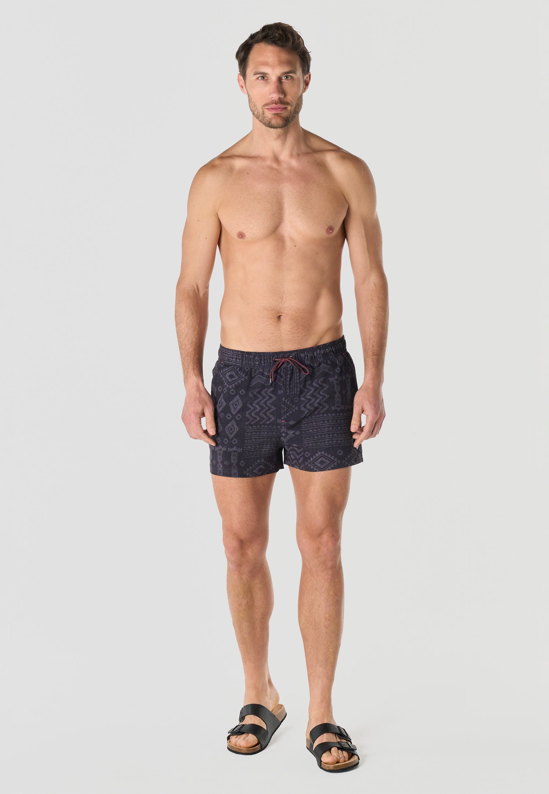 Maillot de bain court technique all-over