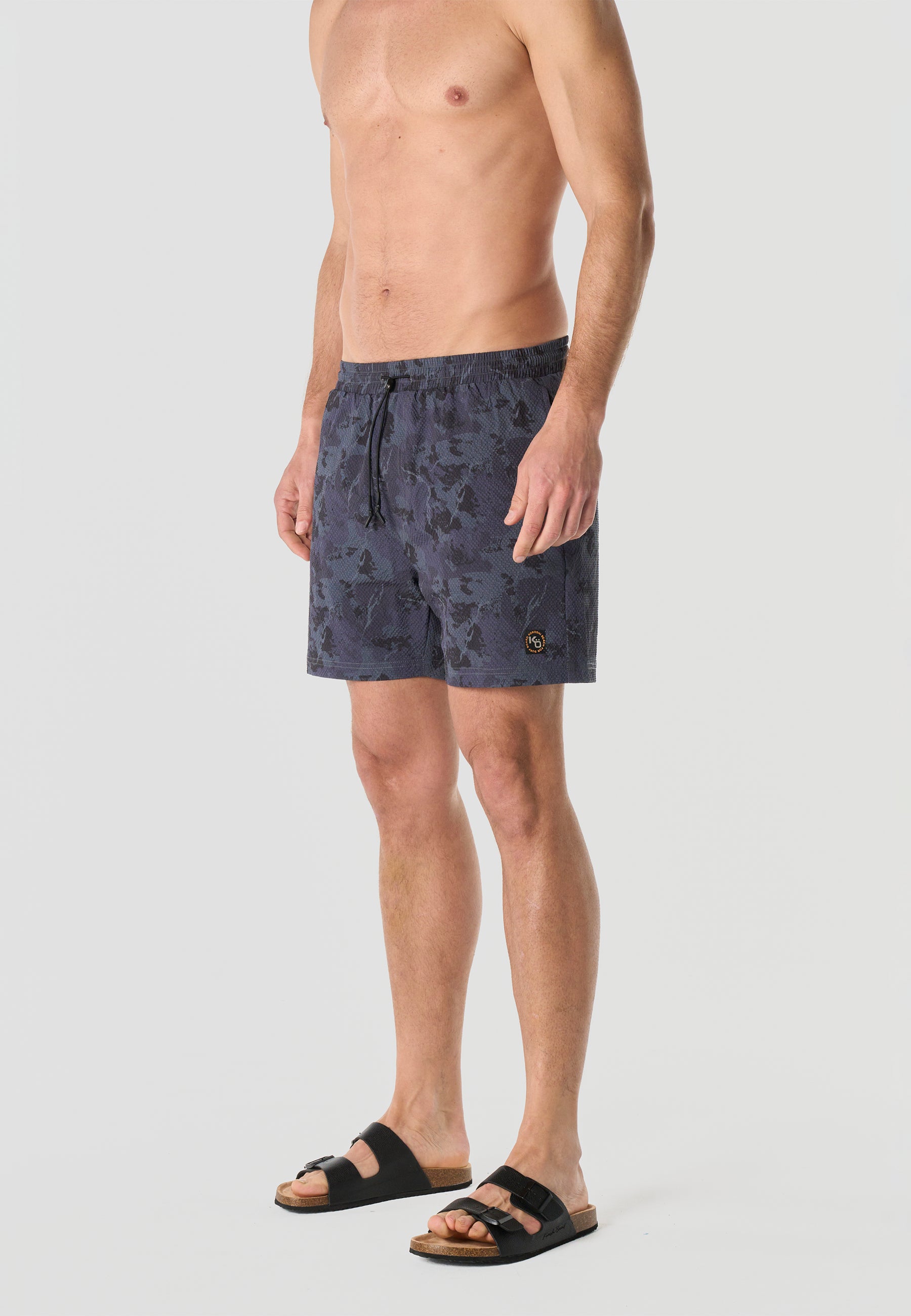 Short de bain camouflage homme marine - Koroshi 2611WA23