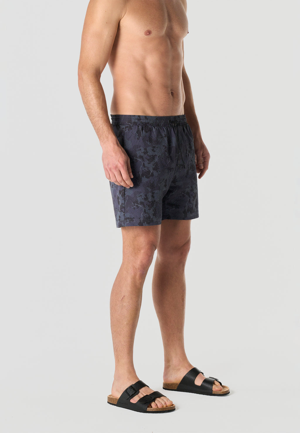 Short de bain camouflage homme marine - Koroshi 2611WA23