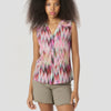 Women's Printed Sleeveless Blouse