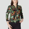 Women's printed bomber jacket