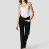 Normale Cargo-Jeans aus Baumwolle