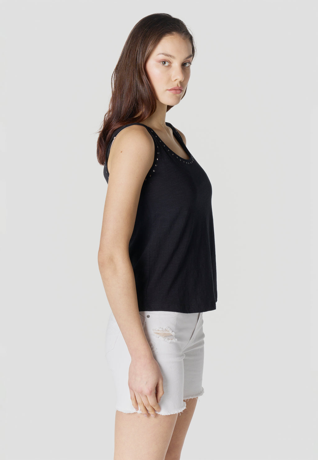 Damen-Tanktop mit Nieten