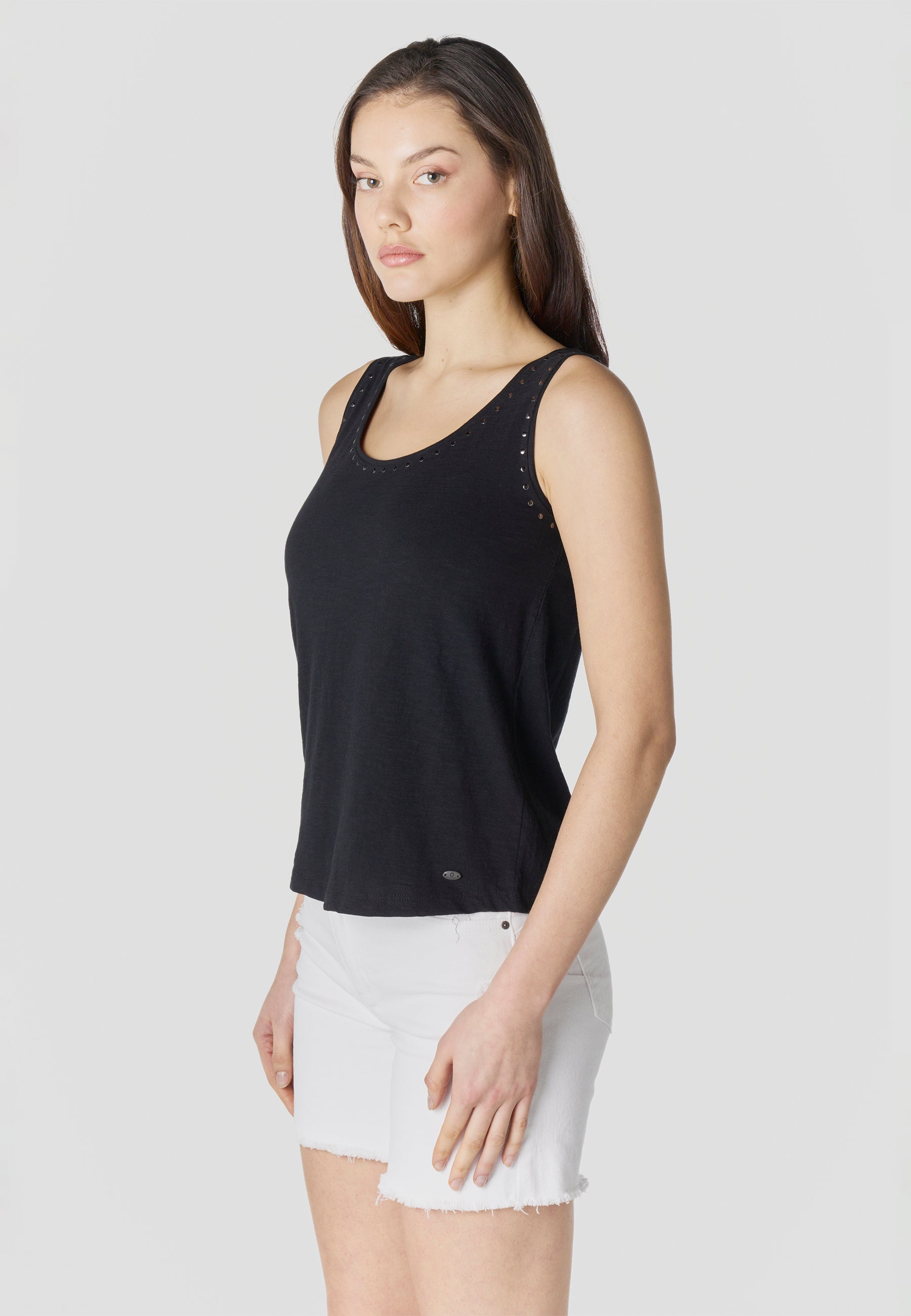 Damen-Tanktop mit Nieten