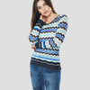Jersey punto tricot pointelle mujer
