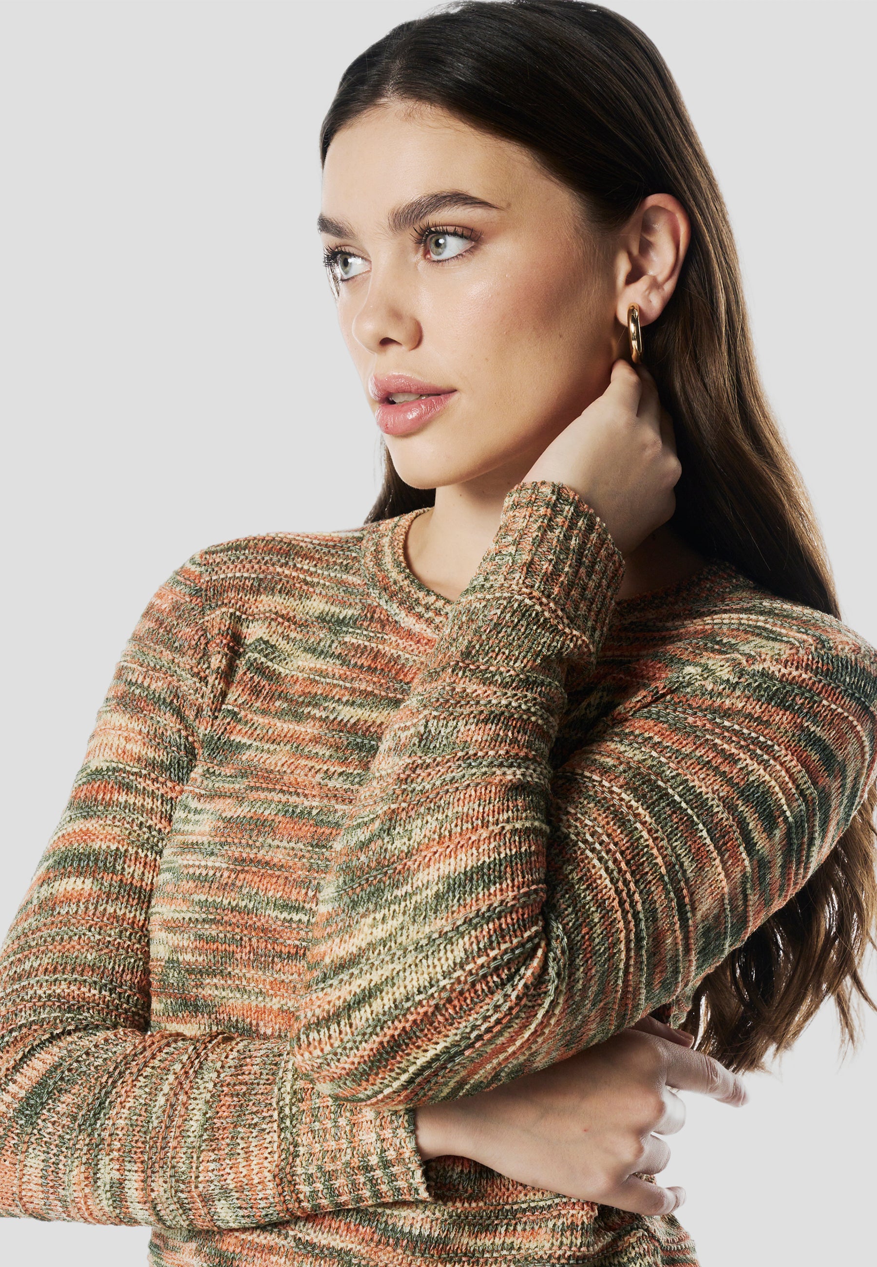 Jersey punto tricot tecnico regular mujer