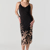 Robe longue imprimée