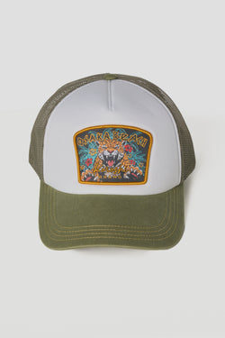 Cappellino in poliestere verde uomo e donna - Koroshi