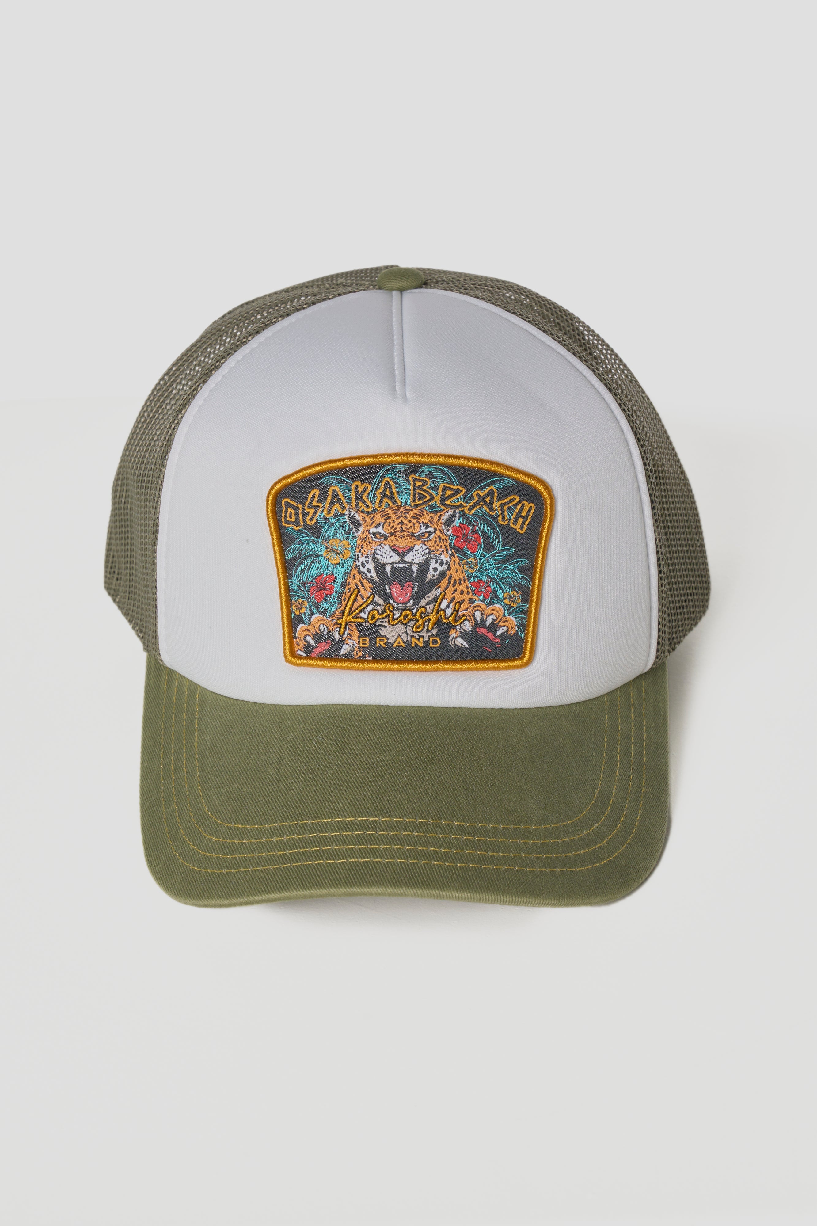Green men's and women's cap