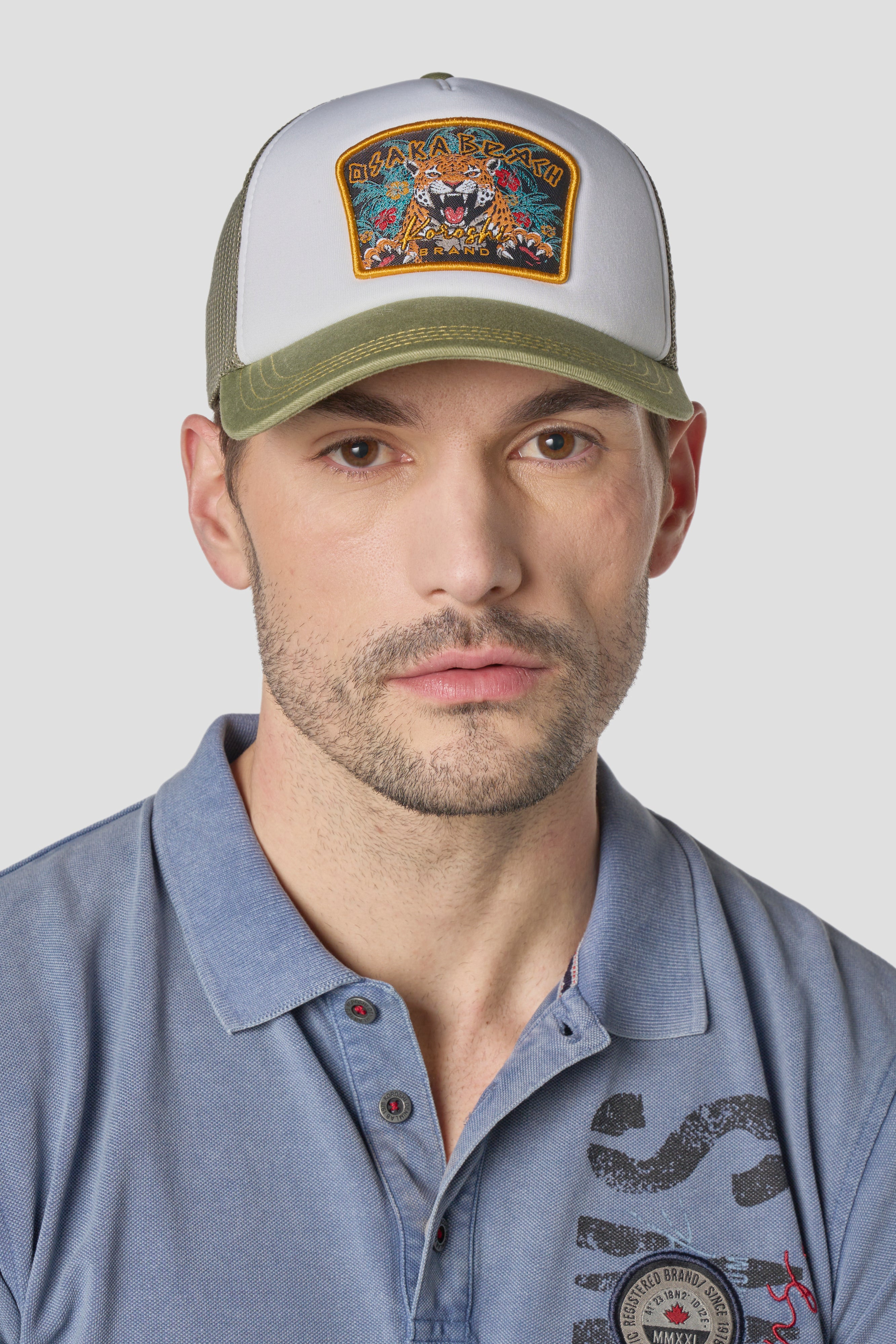 Green men's and women's cap