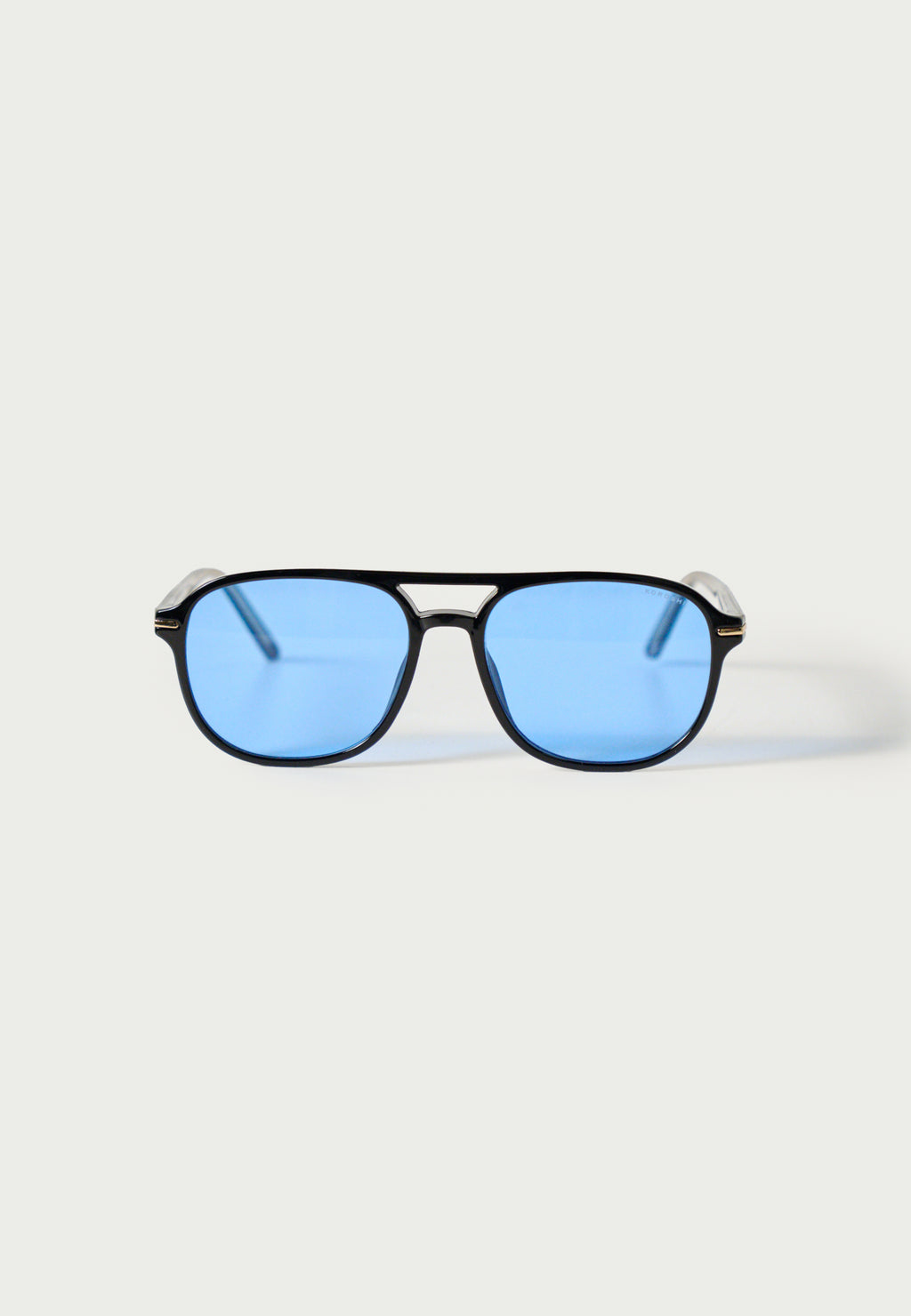 Gafas de Sol Hombre Montura Pasta Negra Lentes Azules Prot. UV – KOROSHI