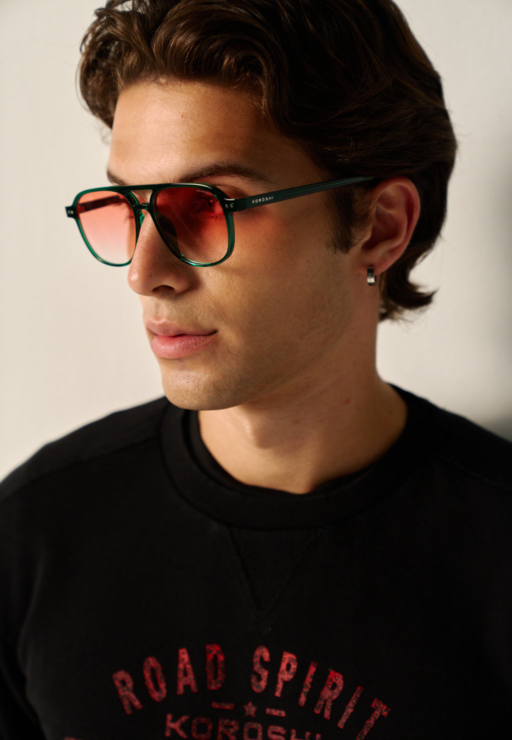 Gafas de sol con montura de pasta