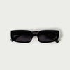 Gafas de Sol Mujer Rectangulares Negras Lentes Polarizadas Efecto Ahumado Prot. UV – KOROSHI