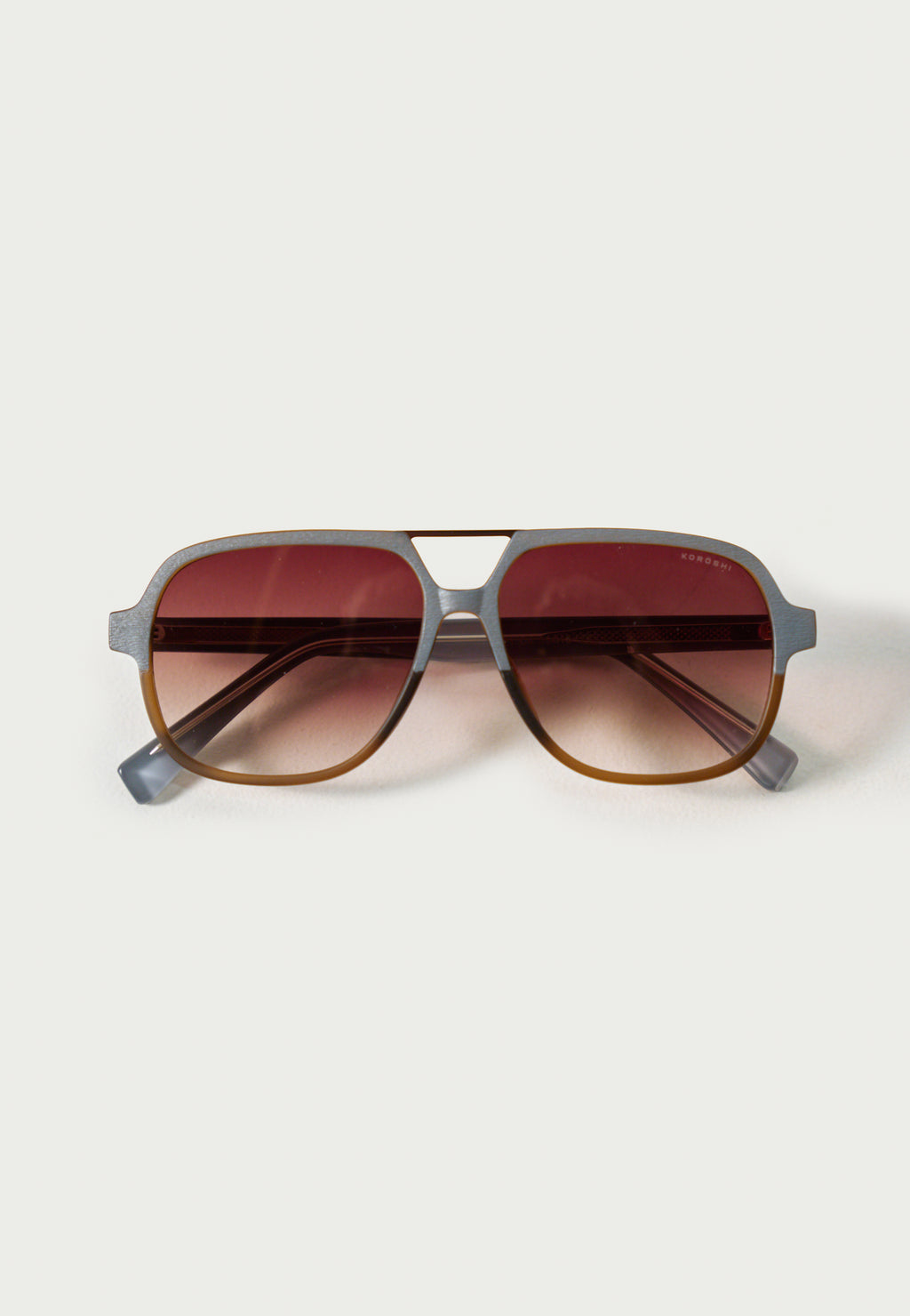 Gafas de Sol Hombre Rectangulares Gris Lentes Degradadas Prot. UV – KOROSHI