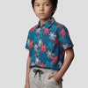 Chemise imprimée à manches courtes