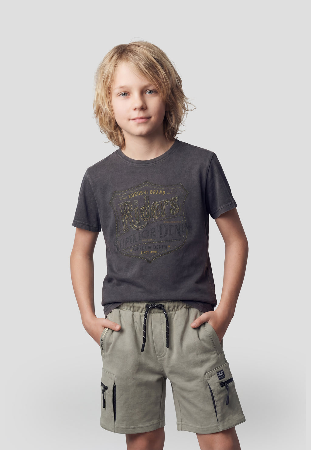 T-shirt imprimé à manches courtes