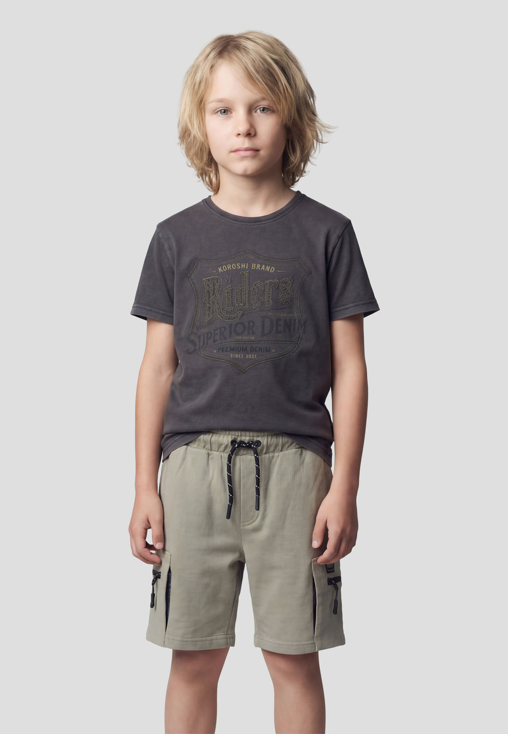 T-shirt imprimé à manches courtes