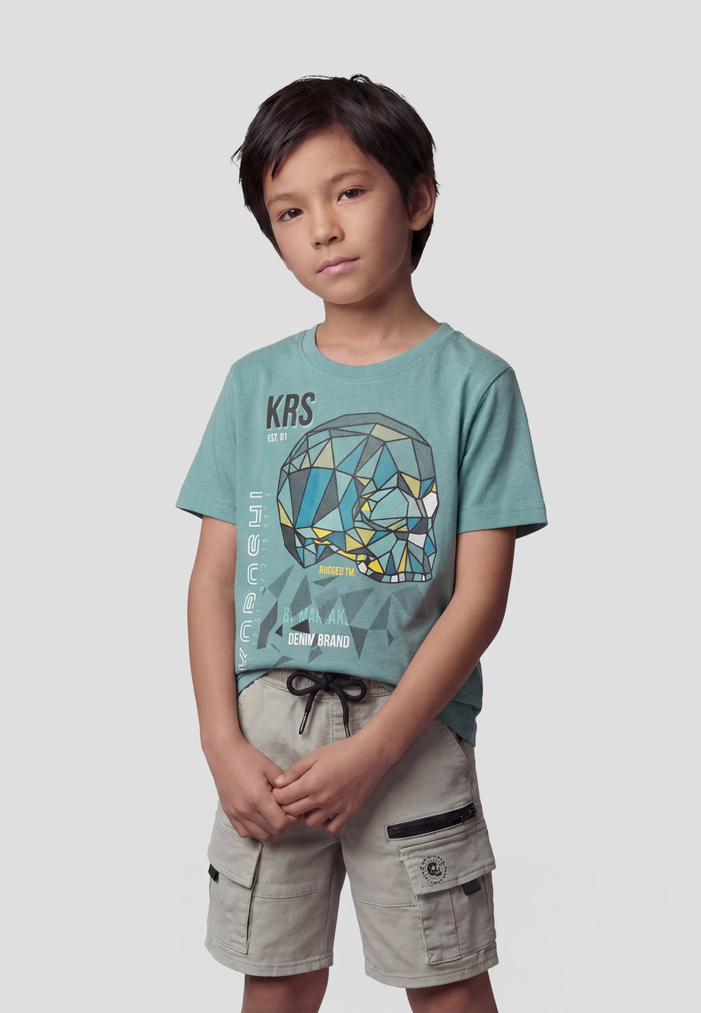 T-shirt imprimé à manches courtes