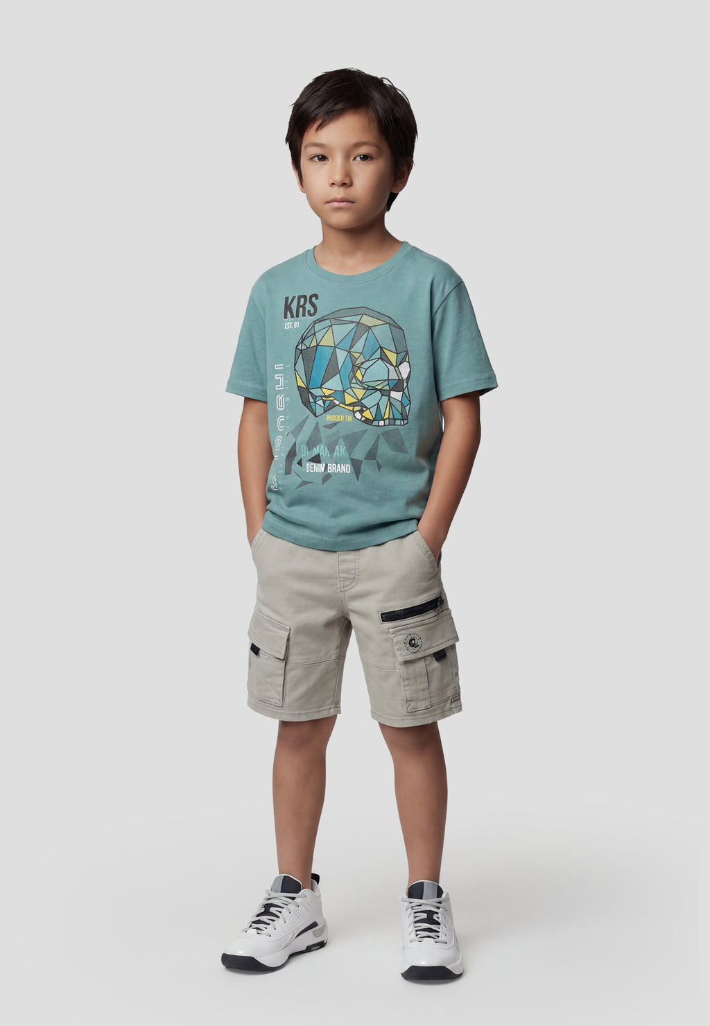 T-shirt imprimé à manches courtes