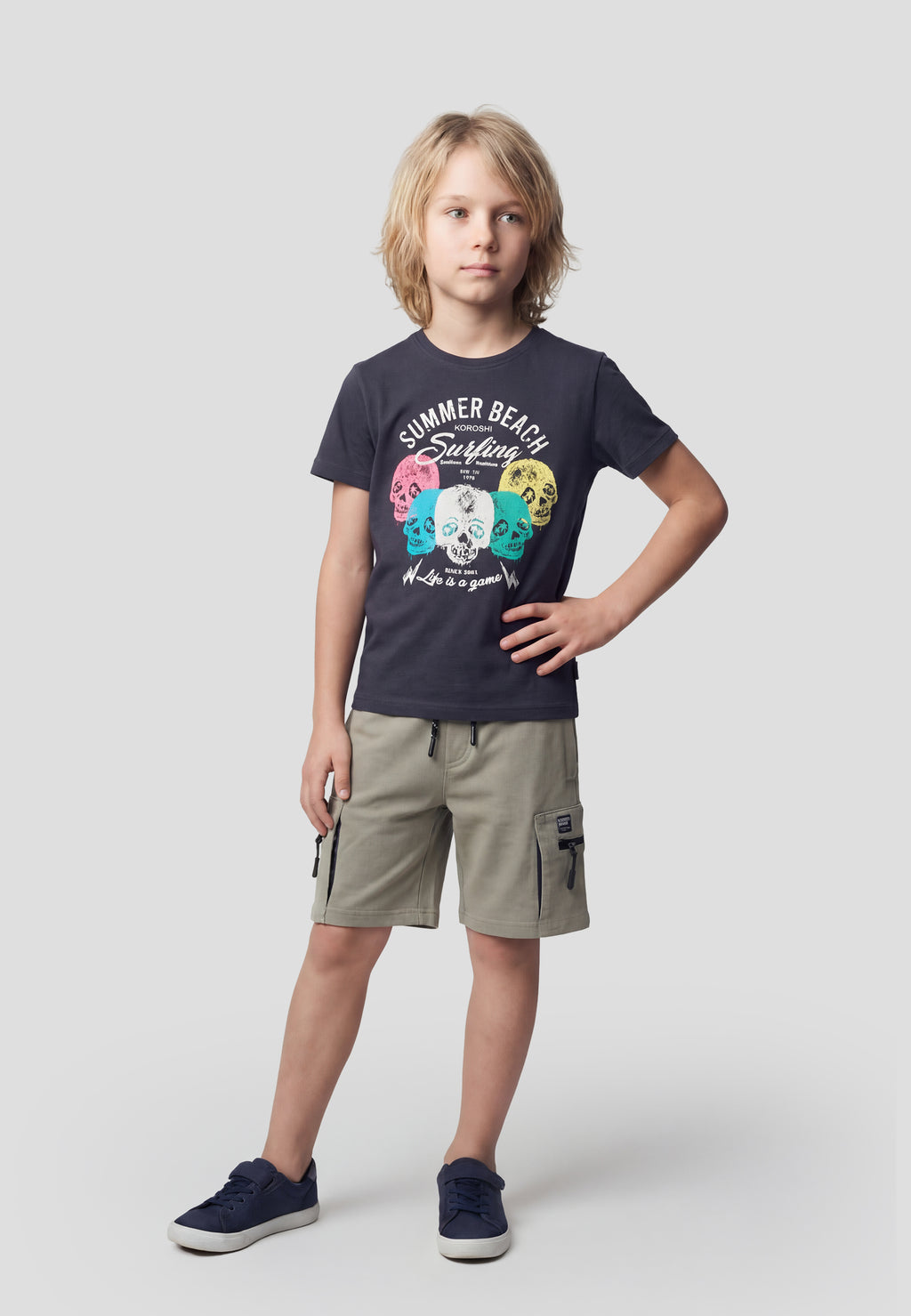 T-shirt imprimé à manches courtes