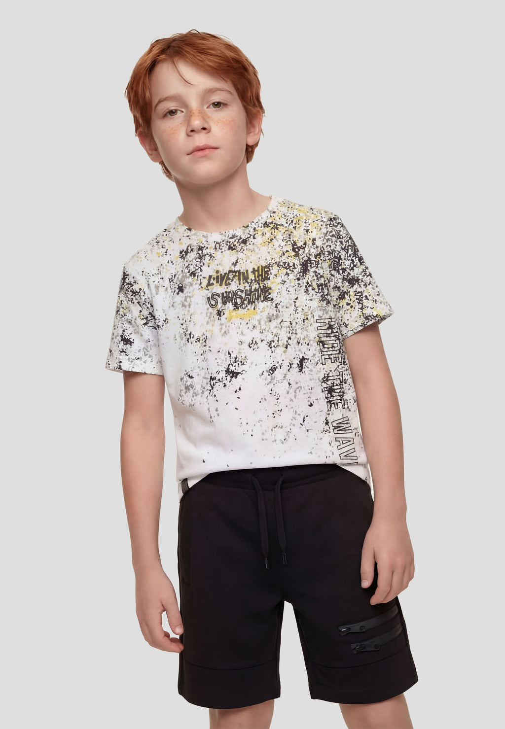 T-shirt imprimé à manches courtes