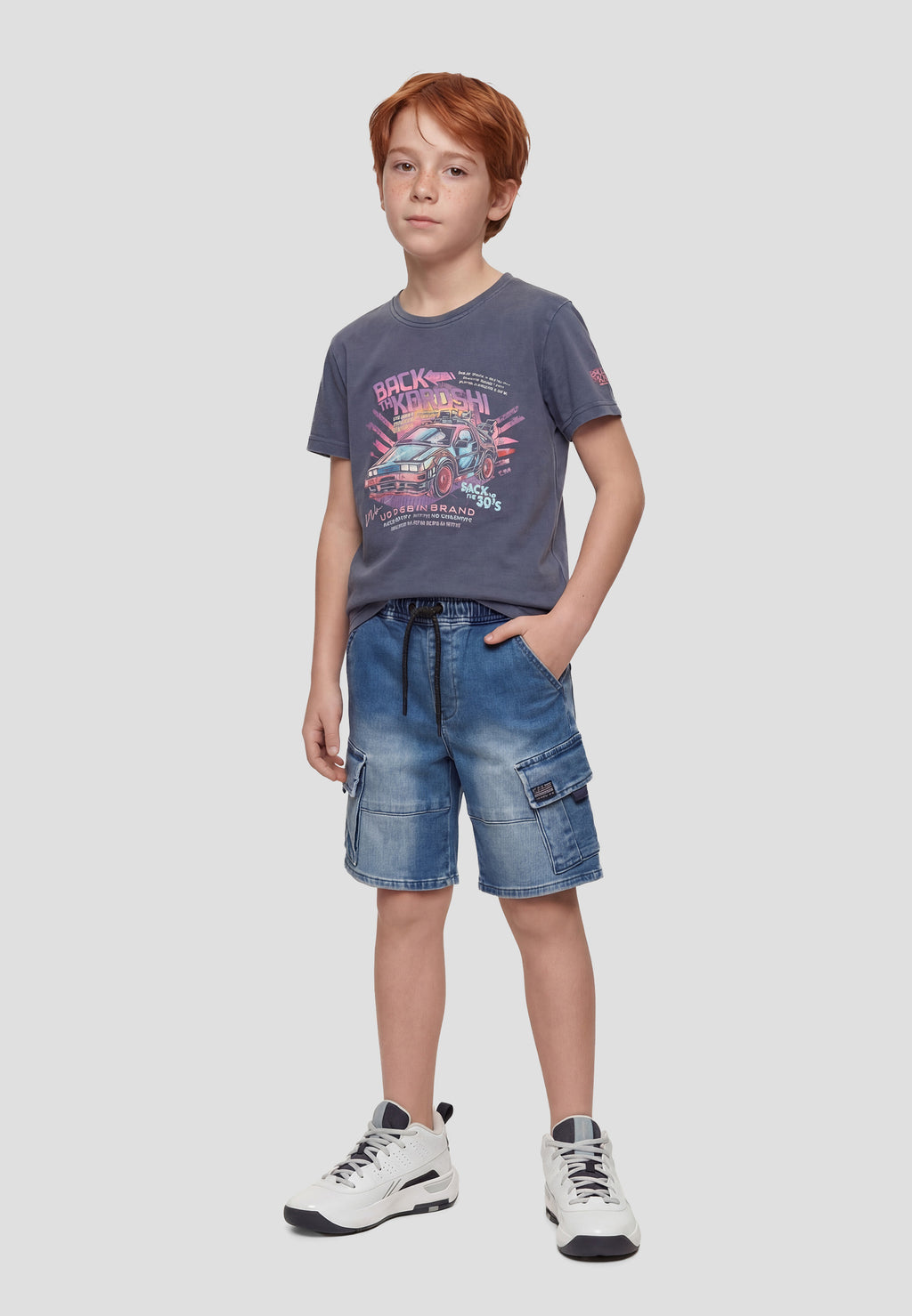 Jeansshorts für Jungen – Bermudas