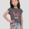 Printed short sleeve t-shirt top GIRLS