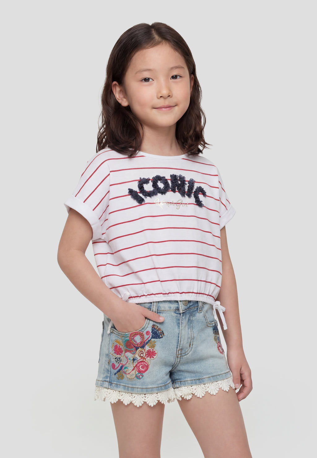 White striped top GIRLS