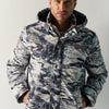 Men's Pearl Grey Padded Puffer Jacket - Koroshi