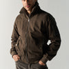 Men's Khaki Washed-Effect Lined Cotton Jacket - Koroshi
