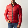 Herren Daunenjacke leicht Rot - Koroshi