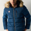 Doudoune matelassée homme bleue – Koroshi
