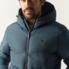 Veste homme doudoune matelassée vert foncé – Koroshi