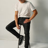 Pantalón vaquero Hombre Slim Fit Biker Negro – Koroshi