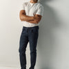 Jeans uomo regular fit blu scuro - Koroshi