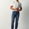 Jeans uomo regular fit blu medio - Koroshi