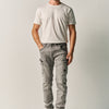 Jeans uomo regular fit tagli nero denim - Koroshi